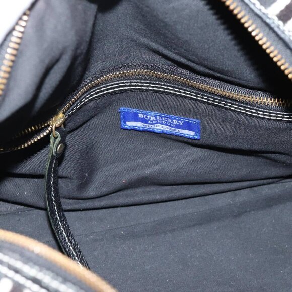 BURBERRY Hand Bag Canvas Black - Picture 14 of 16